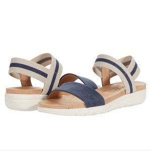 Life Stride Strappy Sandal Pure Velocity 2.0 Navy Blue Size 10 Wide